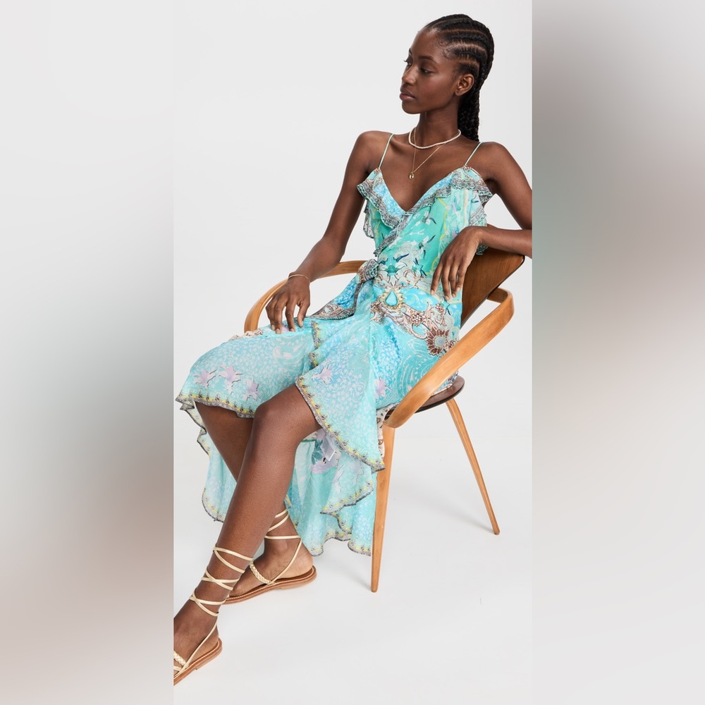 Camilla Long Wrap Dress